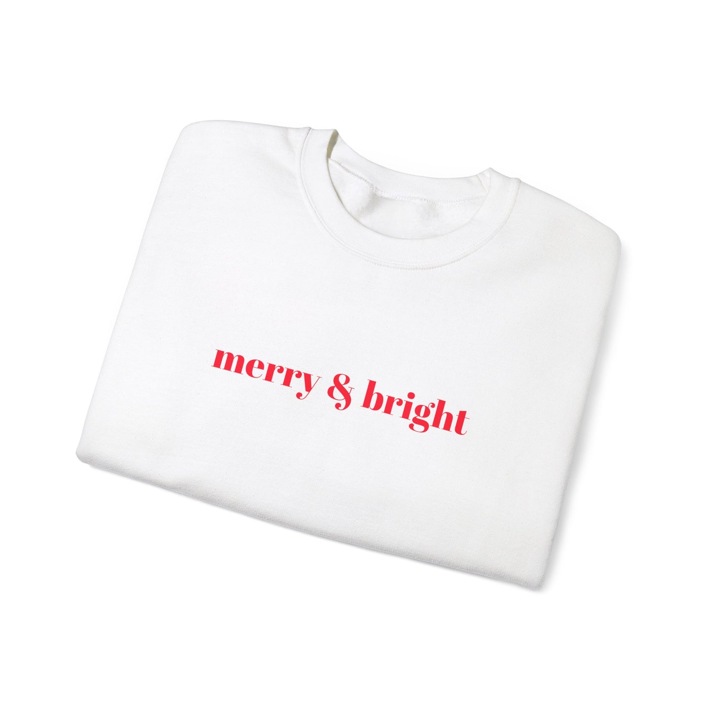 *SPECIAL EDITION* Merry & Bright Sweatshirt (Adult Sizing ONLY)